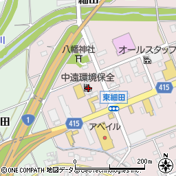 静岡県掛川市細田530周辺の地図