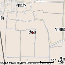 京都府相楽郡精華町下狛太田周辺の地図