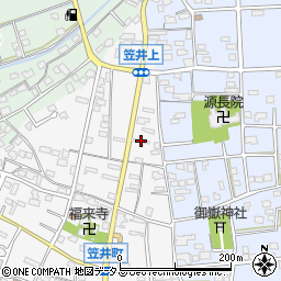 静岡県浜松市中央区笠井町15周辺の地図