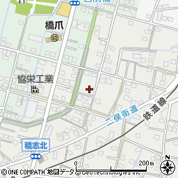 静岡県浜松市中央区積志町115周辺の地図