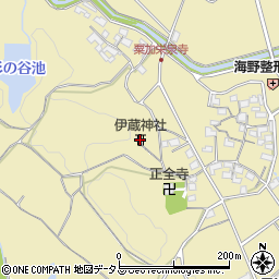 伊蔵神社周辺の地図