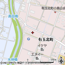 静岡県浜松市中央区有玉北町393周辺の地図