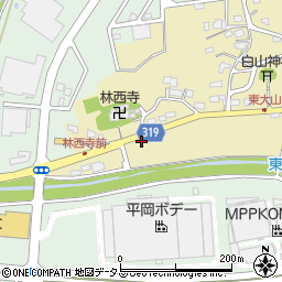 静岡県浜松市中央区大山町2580周辺の地図