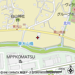 静岡県浜松市中央区大山町2254周辺の地図