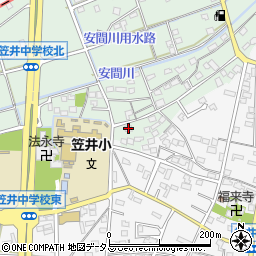 静岡県浜松市中央区笠井上町568周辺の地図