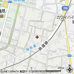 静岡県浜松市中央区積志町84周辺の地図