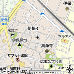 兵庫県高砂市伊保3丁目周辺の地図