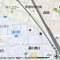 パワーズ　菰口店周辺の地図