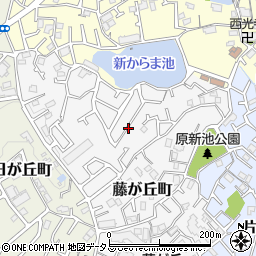 大阪府吹田市藤が丘町25周辺の地図