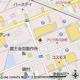 静岡ダイハツ販売ダイハツ掛川周辺の地図