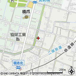 静岡県浜松市中央区積志町113周辺の地図
