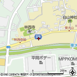 静岡県浜松市中央区大山町2584周辺の地図