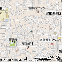 長田商店周辺の地図