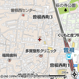 松井舗道株式会社豊中本店周辺の地図