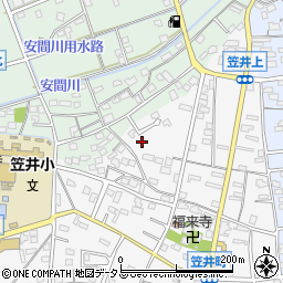 静岡県浜松市中央区笠井町400周辺の地図