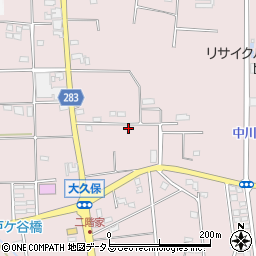 静岡県磐田市大久保623周辺の地図