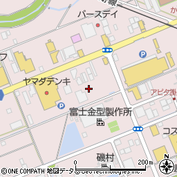 静岡県掛川市大池724周辺の地図