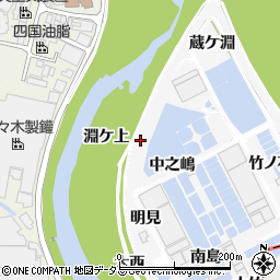 兵庫県伊丹市口酒井淵ケ上周辺の地図