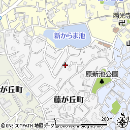 大阪府吹田市藤が丘町25-7周辺の地図