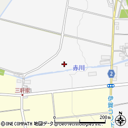 赤川周辺の地図