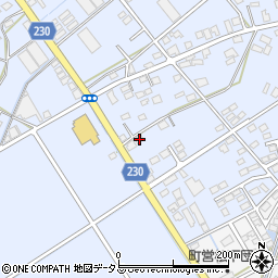 静岡県榛原郡吉田町片岡2323周辺の地図