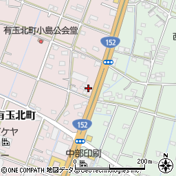 静岡県浜松市中央区有玉北町205周辺の地図