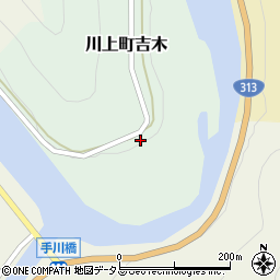 岡山県高梁市川上町吉木718周辺の地図