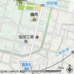 静岡県浜松市中央区積志町125周辺の地図