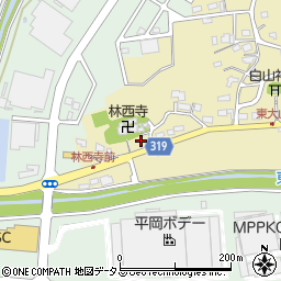 静岡県浜松市中央区大山町2579周辺の地図