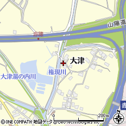兵庫県赤穂市大津1698周辺の地図