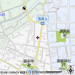 静岡県浜松市中央区笠井町183周辺の地図