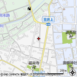 静岡県浜松市中央区笠井町222周辺の地図