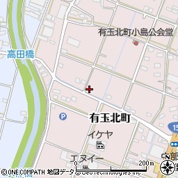 静岡県浜松市中央区有玉北町296周辺の地図