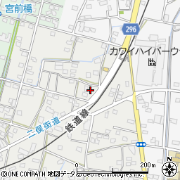 静岡県浜松市中央区積志町71周辺の地図