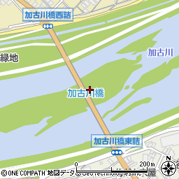 加古川大橋周辺の地図