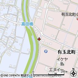 静岡県浜松市中央区有玉北町410周辺の地図