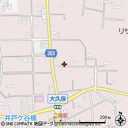 静岡県磐田市大久保625-4周辺の地図