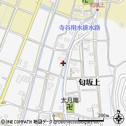静岡県磐田市匂坂上162周辺の地図