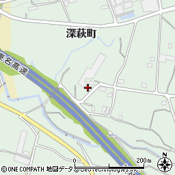 静岡県浜松市中央区深萩町199周辺の地図