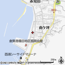 愛知県蒲郡市西浦町倉舞1周辺の地図