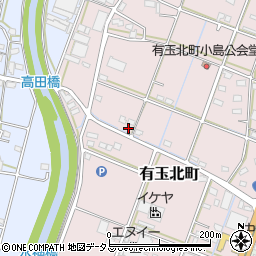 静岡県浜松市中央区有玉北町295周辺の地図