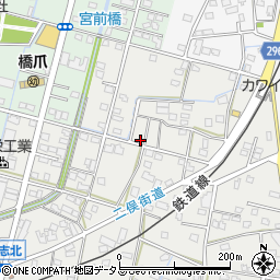 静岡県浜松市中央区積志町55周辺の地図