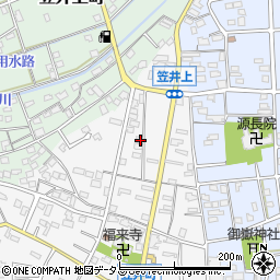 静岡県浜松市中央区笠井町220周辺の地図