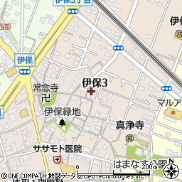 兵庫県高砂市伊保周辺の地図