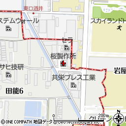 株式会社桜製作所周辺の地図