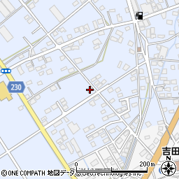静岡県榛原郡吉田町片岡2318周辺の地図