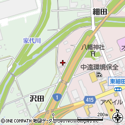 静岡県掛川市細田495周辺の地図