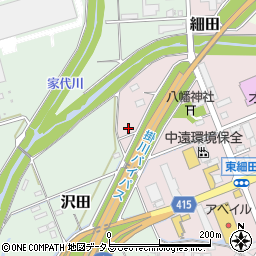 静岡県掛川市細田495周辺の地図