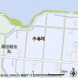 愛知県豊橋市高洲町小水尾周辺の地図