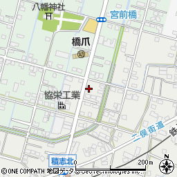静岡県浜松市中央区積志町127周辺の地図